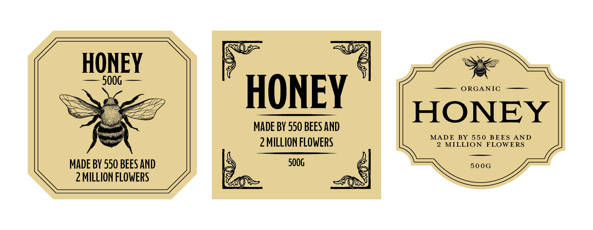 Honey labels